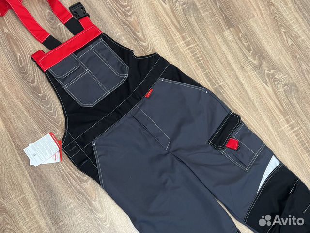 Полукомбинезоны Rodos mega grey. Спецодежда люкс