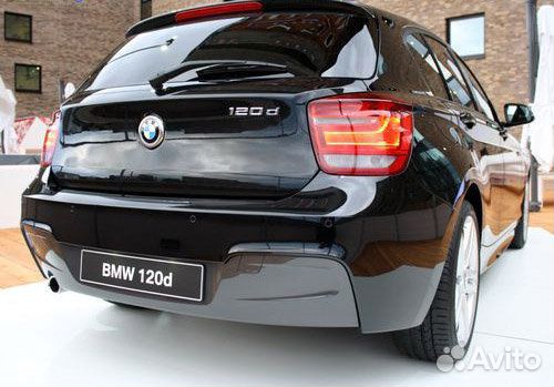 Бмв f20 как снять задний бампер Задний бампер М-стиль BMW 1ER F20 F21 купить в Москве Авито