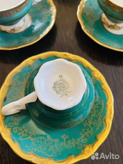 Кофейный сервиз гдр weimar германия