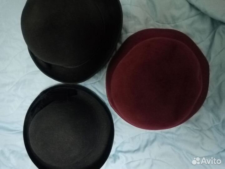 Шляпки из фетра