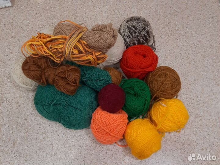 Пряжа для вязания пакетом