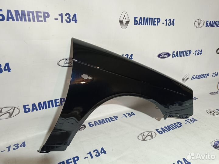 Крыло правое (пластик) LADA priora цвет космос-665