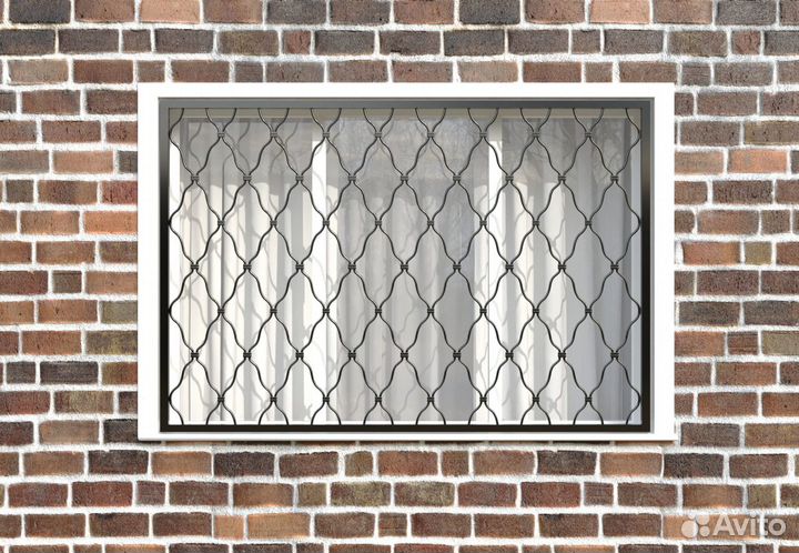Решетка на окно - со створкой или без