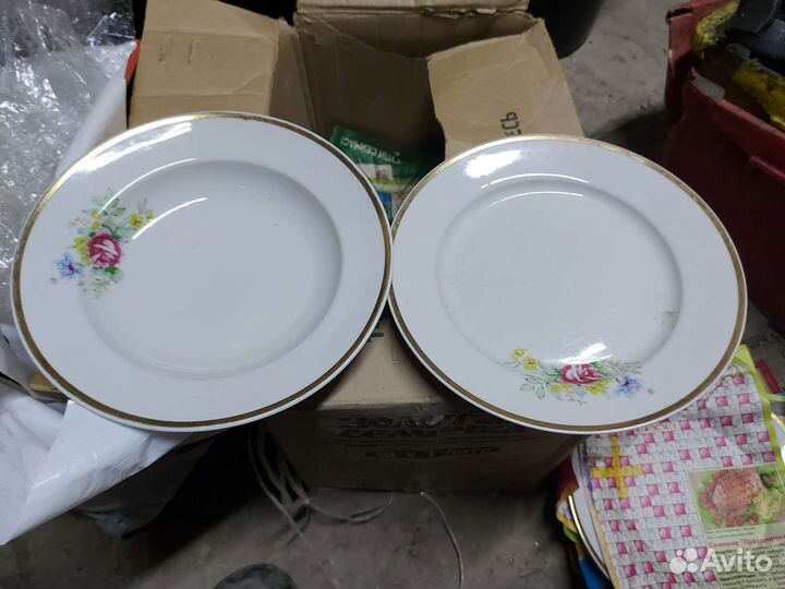 Тарелка декоративная дулево СССР