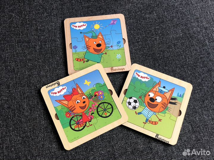 Деревянные пазлы