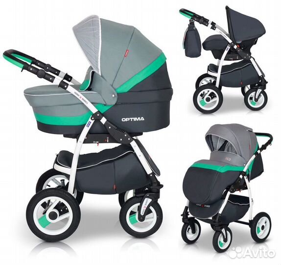 Коляска Verdi Optima 3 в 1