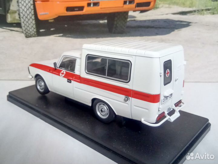 Иж-27156 скорая - Легендарные Советские а/м №83