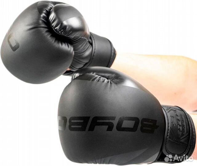 Перчатки боксерские BoyBo Black Edition