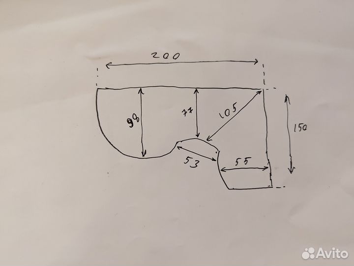 Стол компьютерный индивидуальный заказ