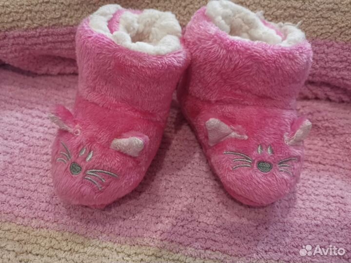 Пинетки теплые