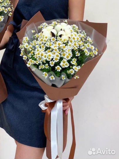Букеты из ромашек