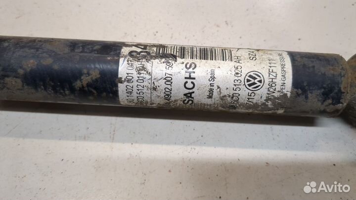 Амортизатор подвески левый задний Volkswagen Polo 2014, 2015