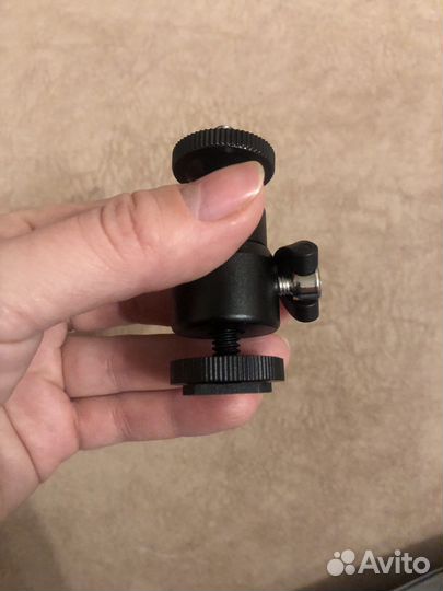 Штативная головка, крепление на штатив