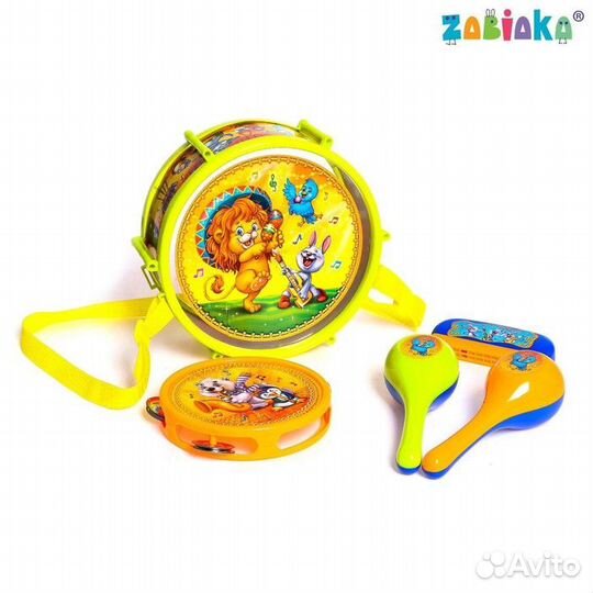 Набор музыкальных инструментов «Мульт Бэнд-2», 7 п