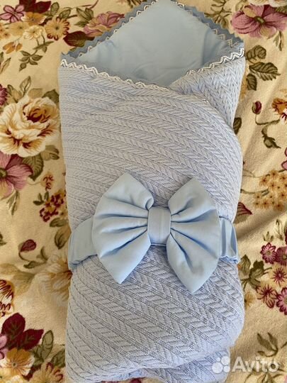 Конверт на выписку для мальчика весна осень