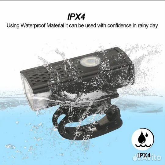 Велосипедные фонари: передний и задний USB