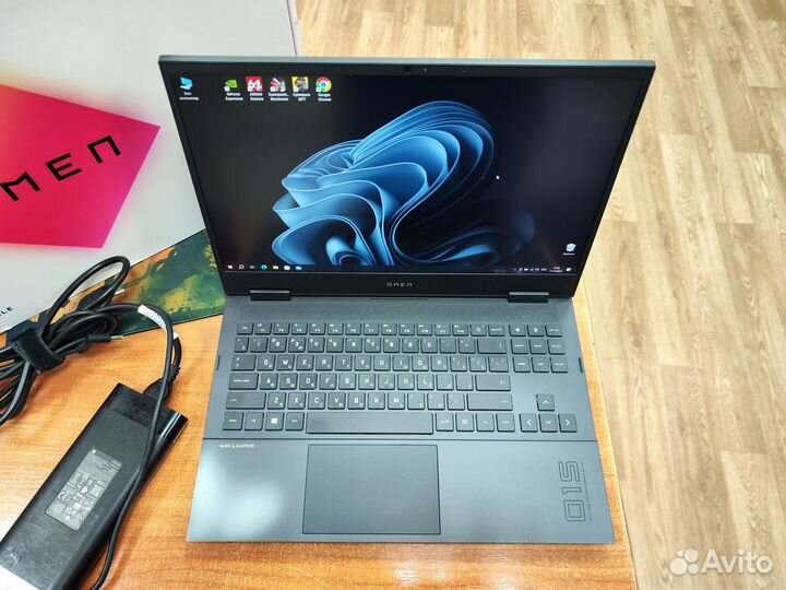 Игровой HP Omen RTX3060/ 16Gb/ Ryzen 5 5600H
