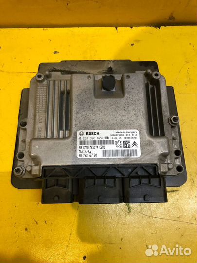 Блок управления двигателем Citroen C4 2010-2015