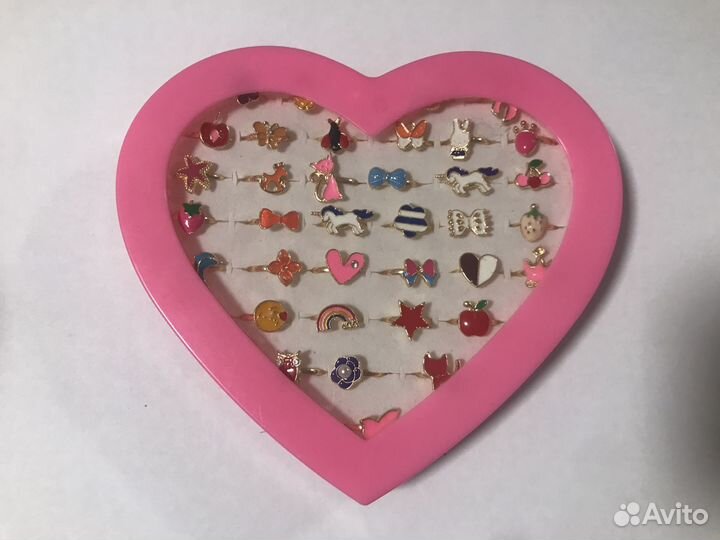 Набор детских колечек