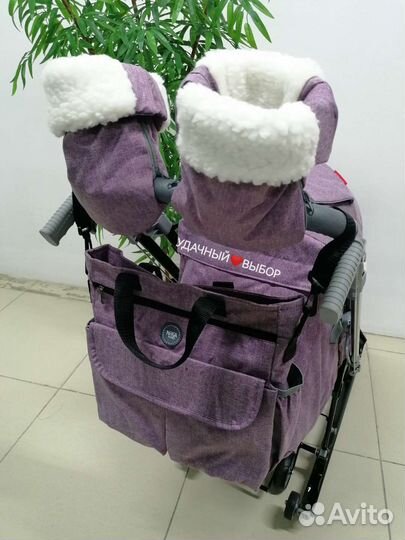Новые санки-коляска Ника 7-8K (с единорогом)