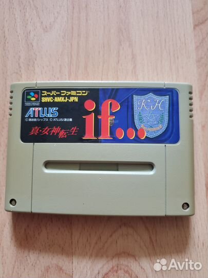Shin Megami Tensei if. картридж super famicom