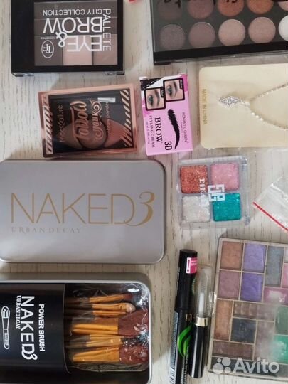 Набор косметики для лица, новое и б/у