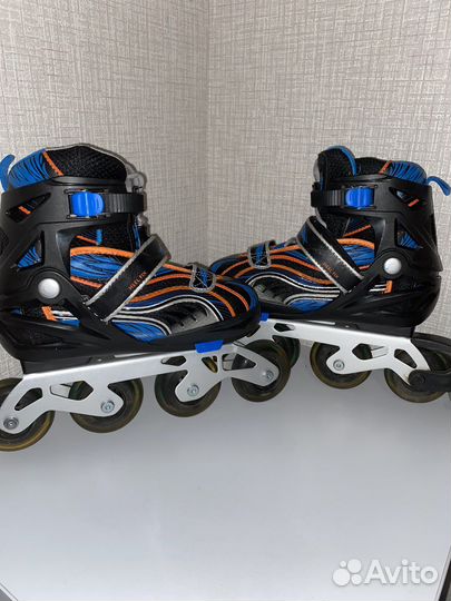 Роликовые коньки Reaction Turbo + комплект защиты
