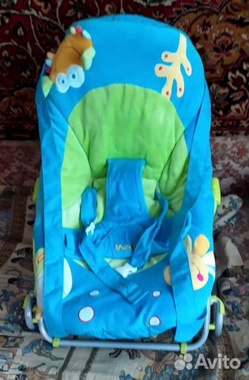 Детская люлька качалка шезлонг