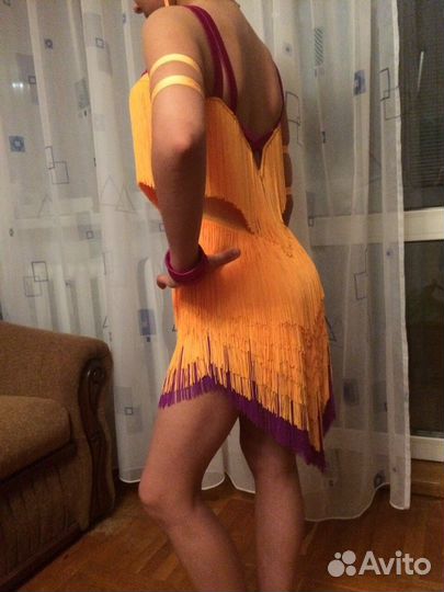 Платье бальное латина