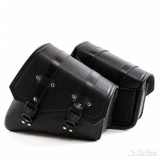 Кофры Боковые на мото сумки эко кожа мотокофры