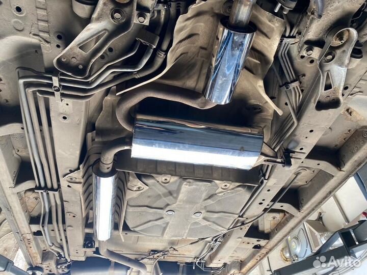 Установка заслонки выхлопа Changan CS55plus