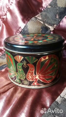 Шкатулки жестяные СССР