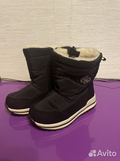 Дутики зимние для мальчика