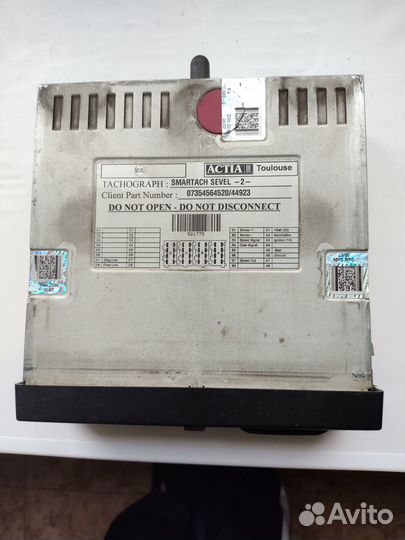 Тахограф с Фиат Дукато 250 2008 года