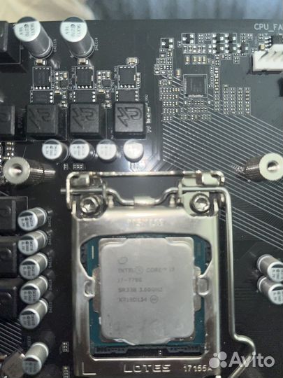 Процессор intel core i7 7700
