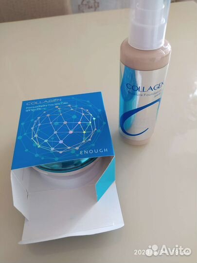 Тональный крем и пудра