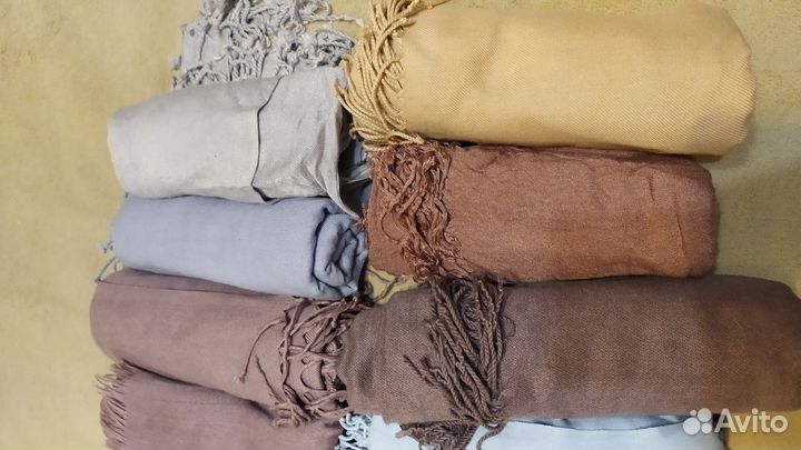 Платки палантины пакетом 10 штук