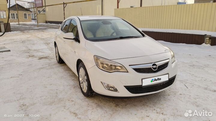 Opel Astra 1.6 AT, 2010, 129 000 км