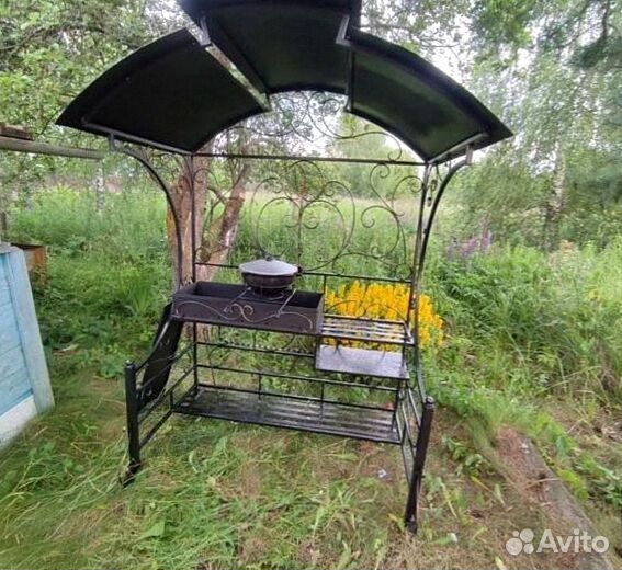 Беседка с мангалом