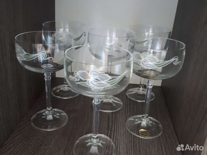 Фужеры для шампанского Богемия