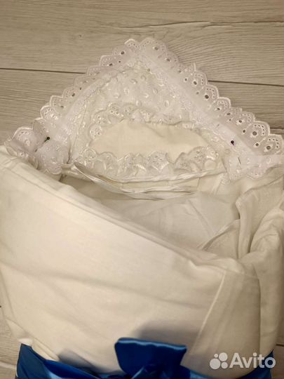 Одеяло на выписку Зима комплект новорожденного