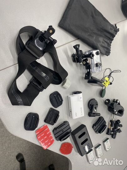 Экшн камера sony x3000 4k набор