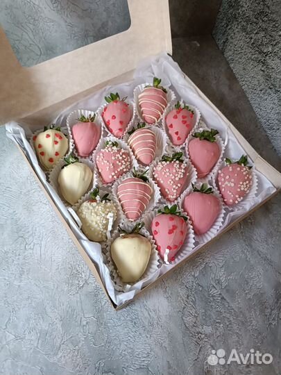 Клубника в шоколаде набор