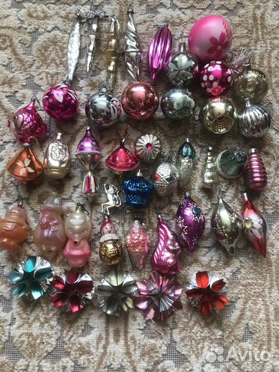 Елочные игрушки СССР