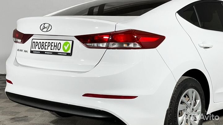 Hyundai Elantra 1.6 AT, 2017, 113 179 км