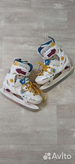 Коньки для девочки раздвижные