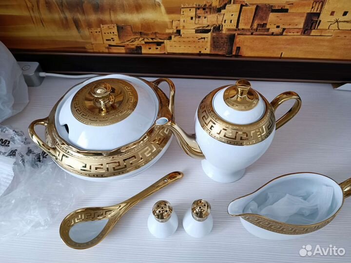 Супница. Набор столовой посуды новый