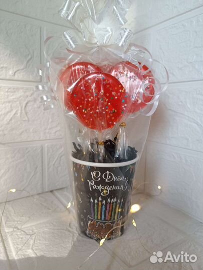 Леденцы из изомальта ручной работы