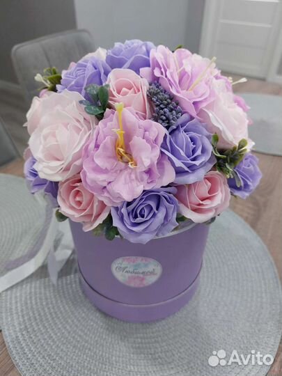 Букеты из мыльных роз, букеты из мыла