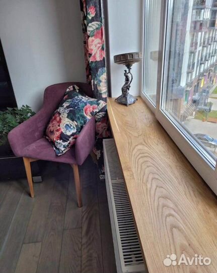 Подоконник из дерева